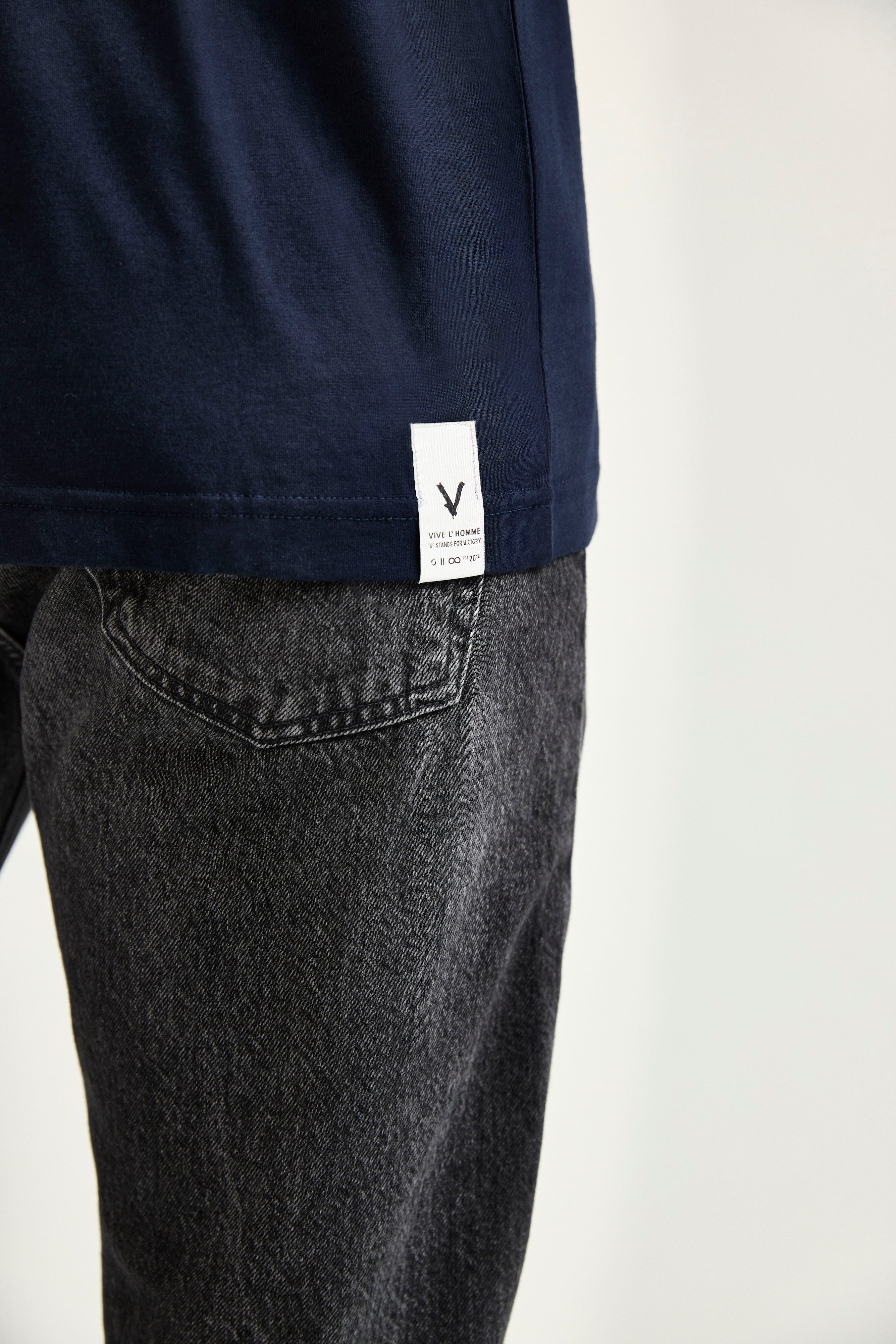 Longsleeve 005 - navy