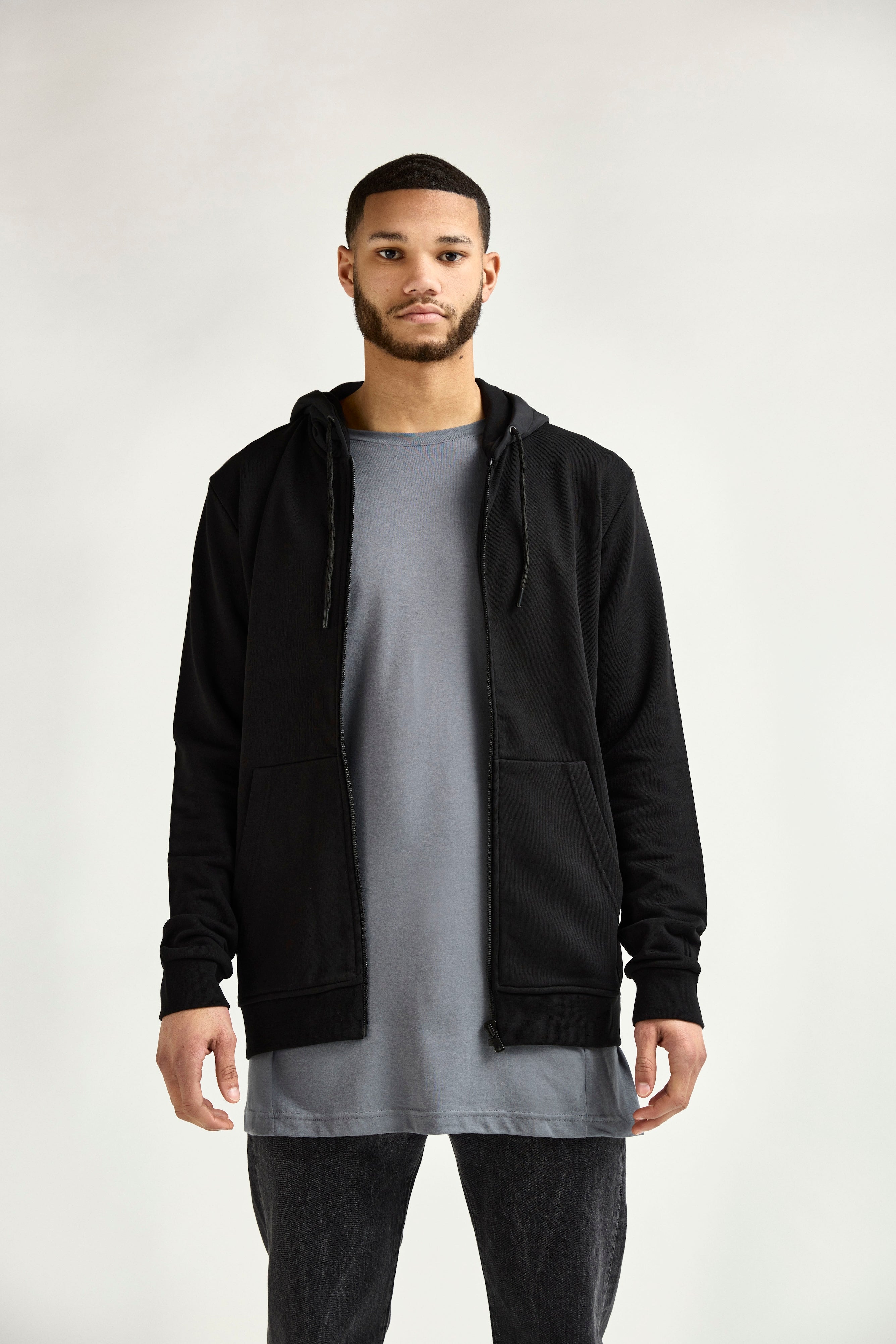 Exclusive limited - ZipHoodie - black