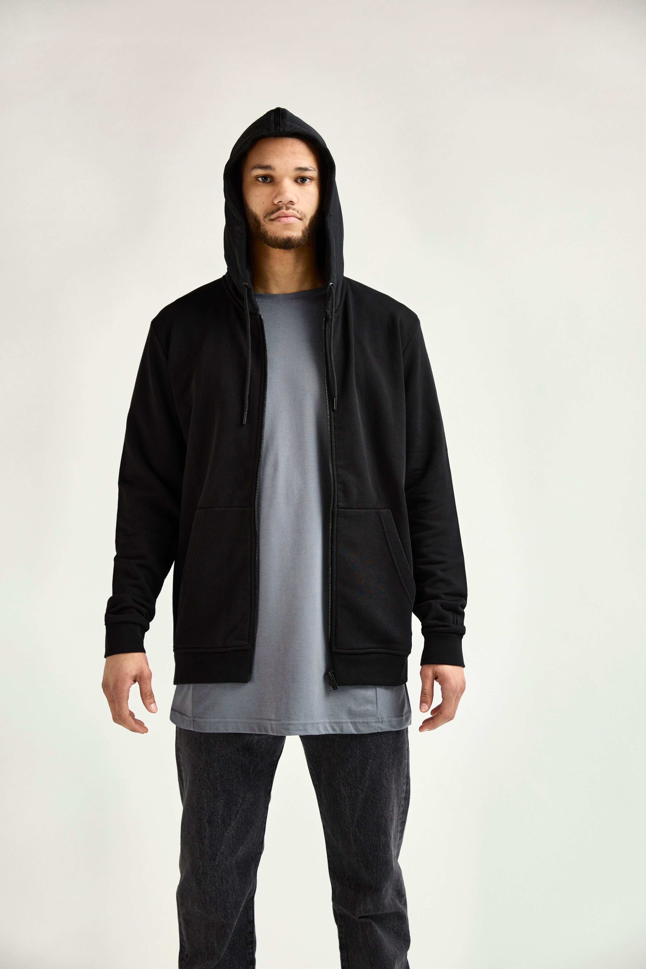 Exclusive limited - ZipHoodie - black