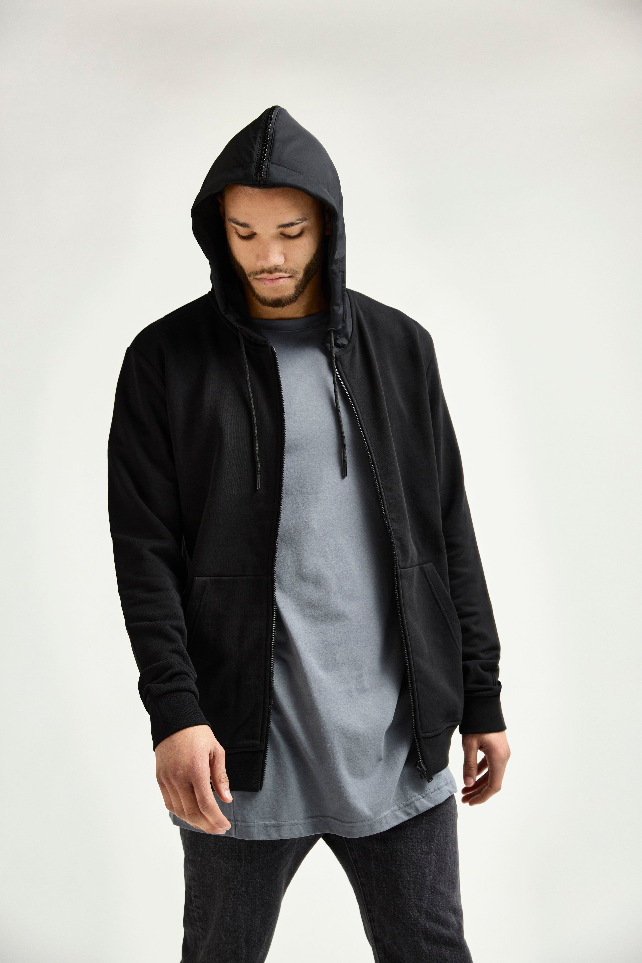 Exclusive limited - ZipHoodie - black