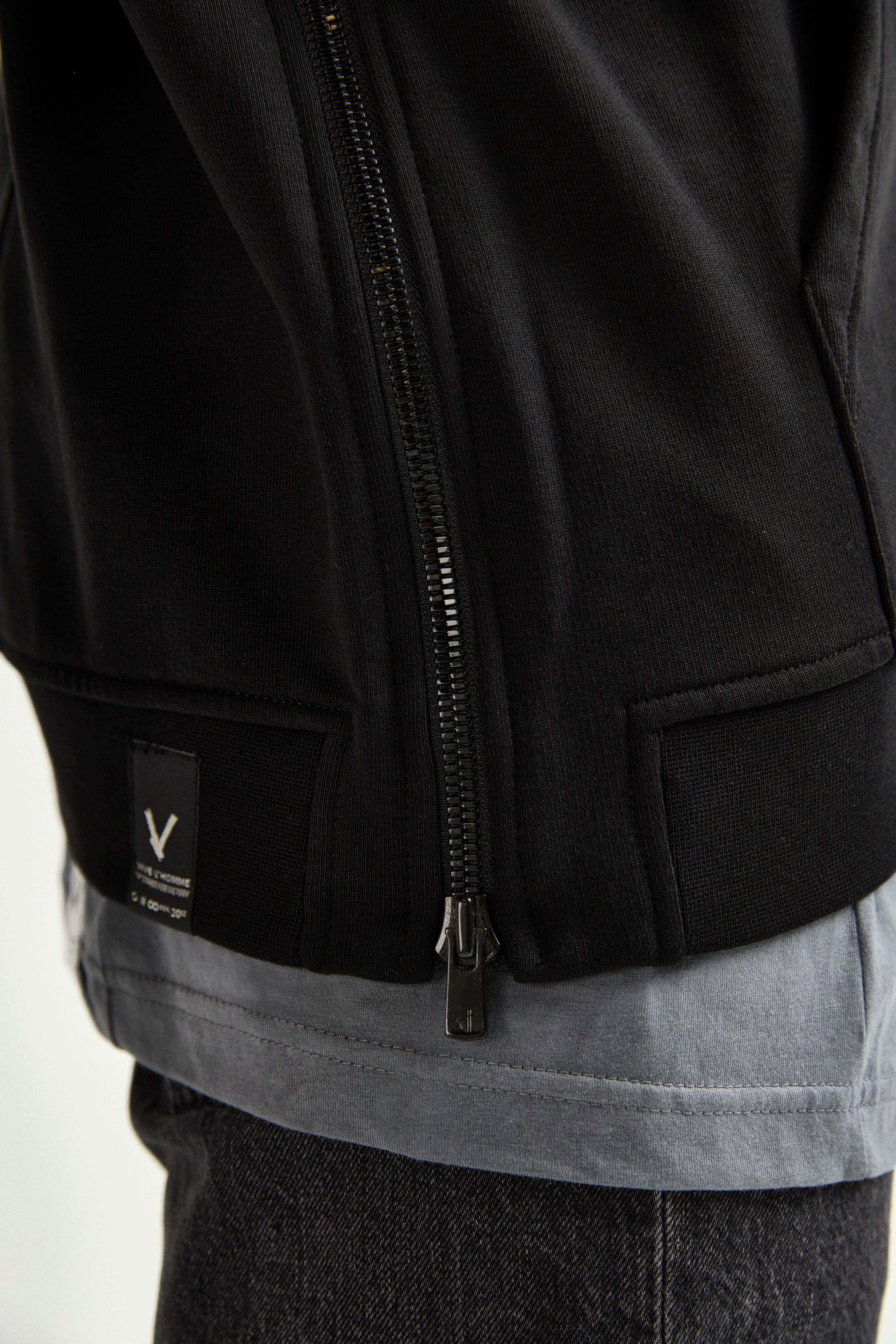 Exclusive limited - ZipHoodie - black