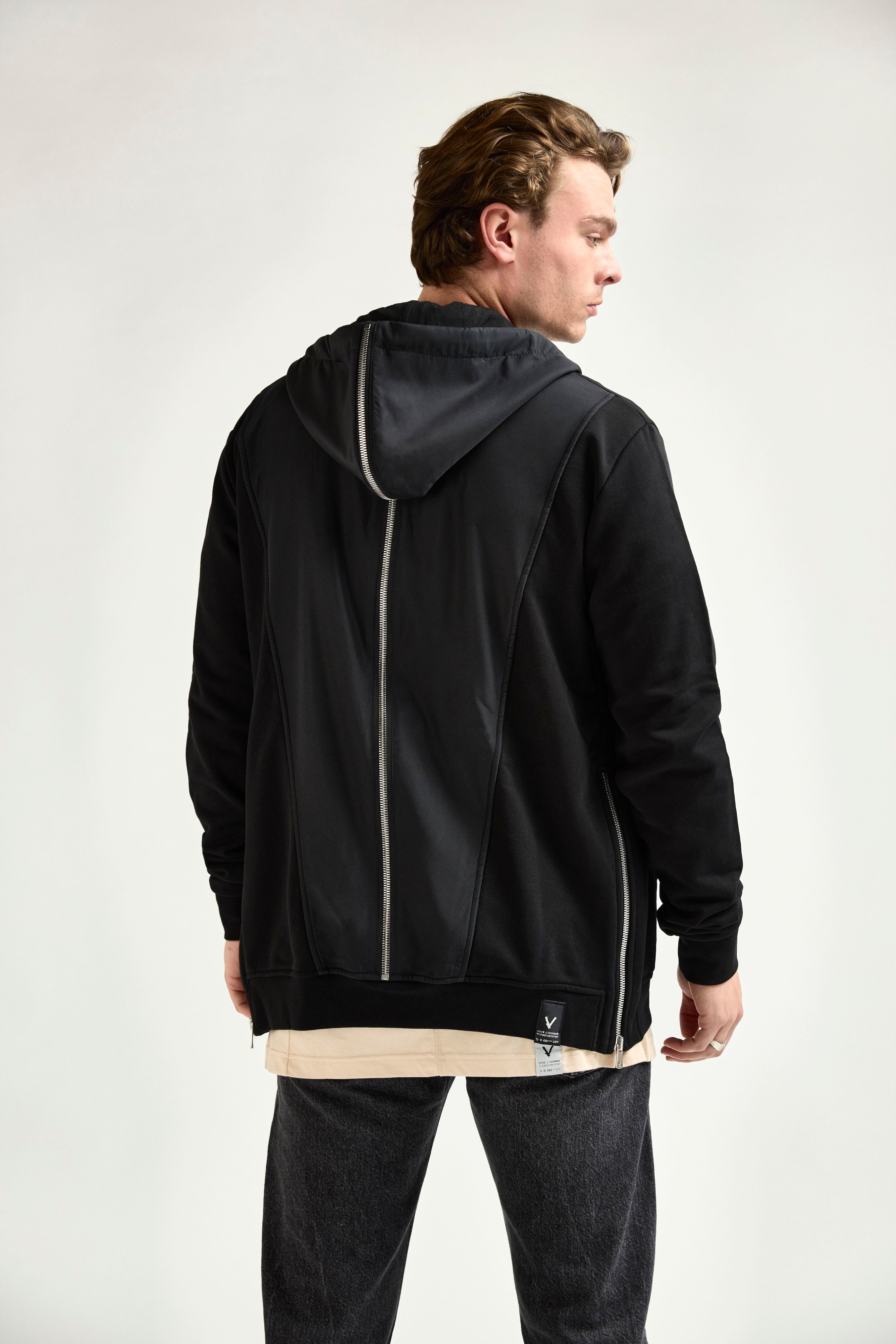 Exclusive limited ZipHoodie - silver