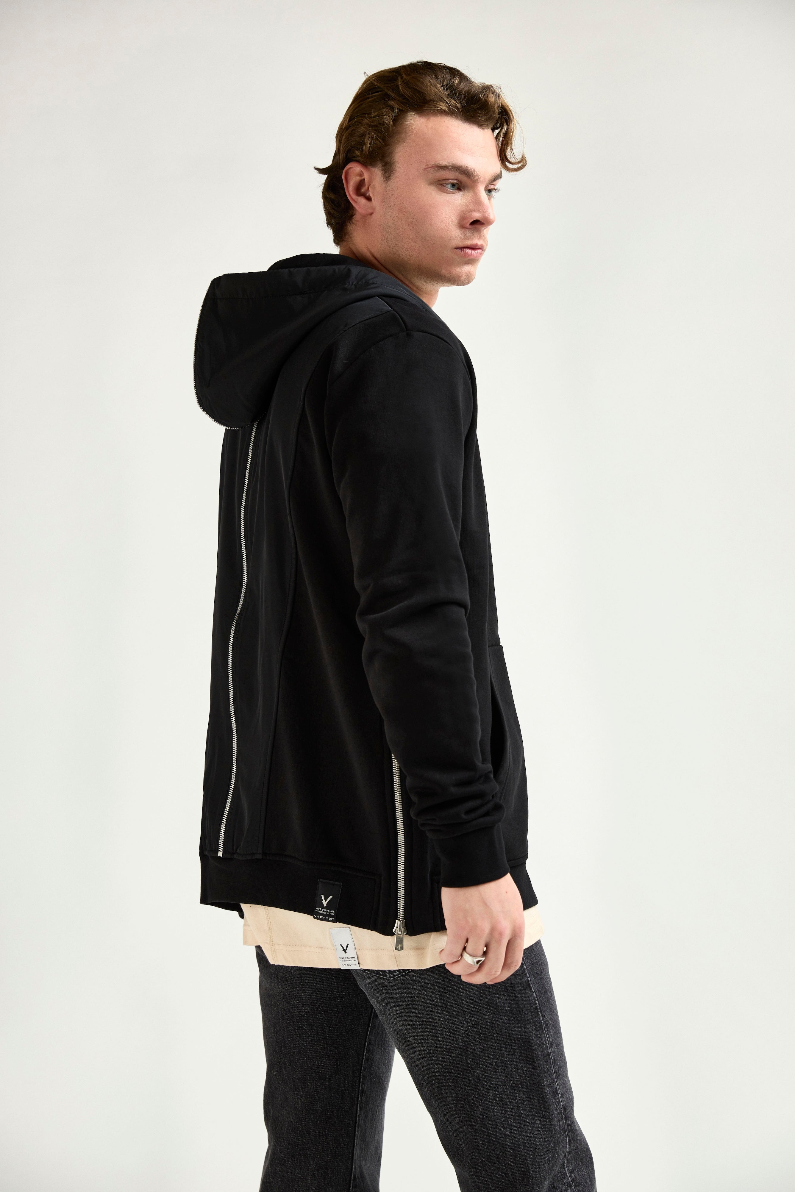 Exclusive limited ZipHoodie - silver