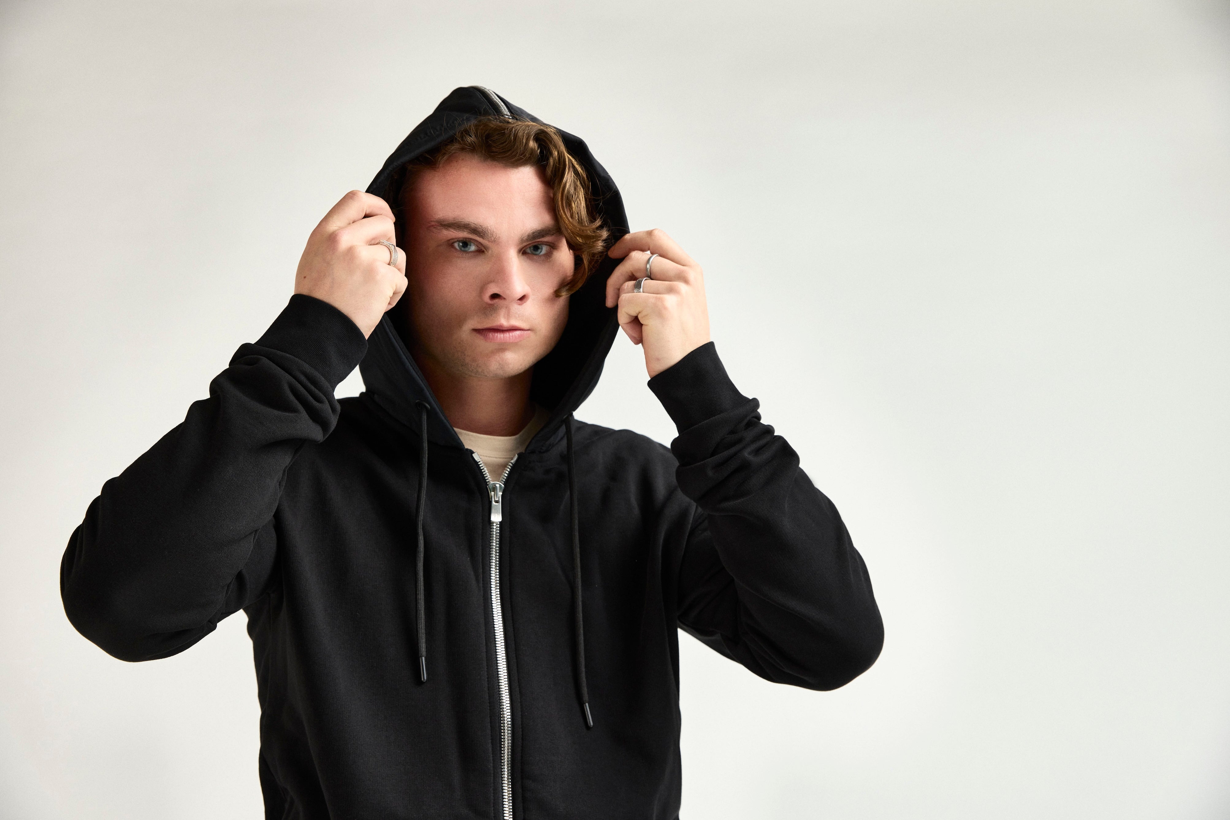 Exclusive limited ZipHoodie - silver